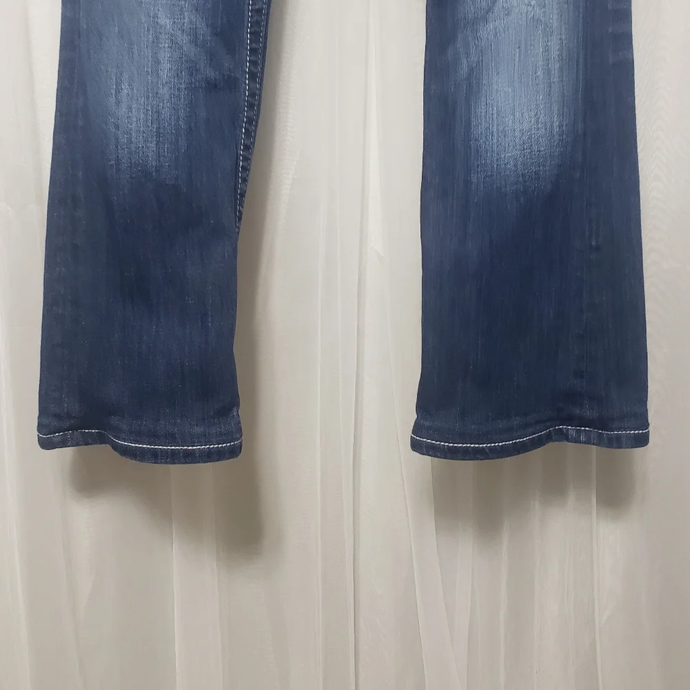 Miss Me Sz 28 JE1045BX Boot Cut Jeans for Buckle **Altered** - Picture 5 of 16